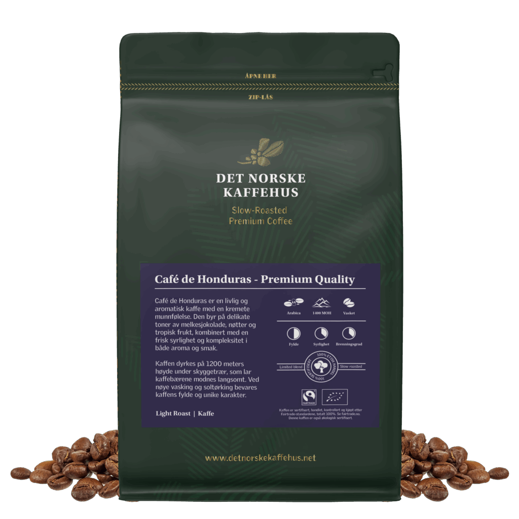 Honduras_mockup m bønner_500g