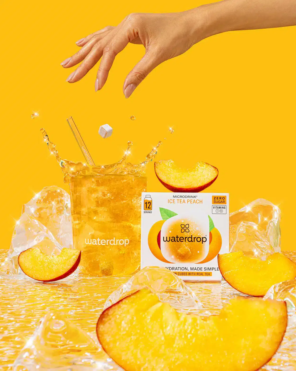 Waterdrop - Ice Tea Peach - Bilde 2