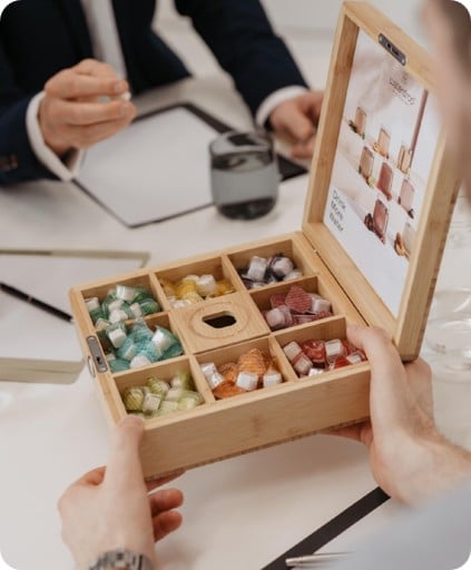 Waterdrop Bambus Box - Bilde 3