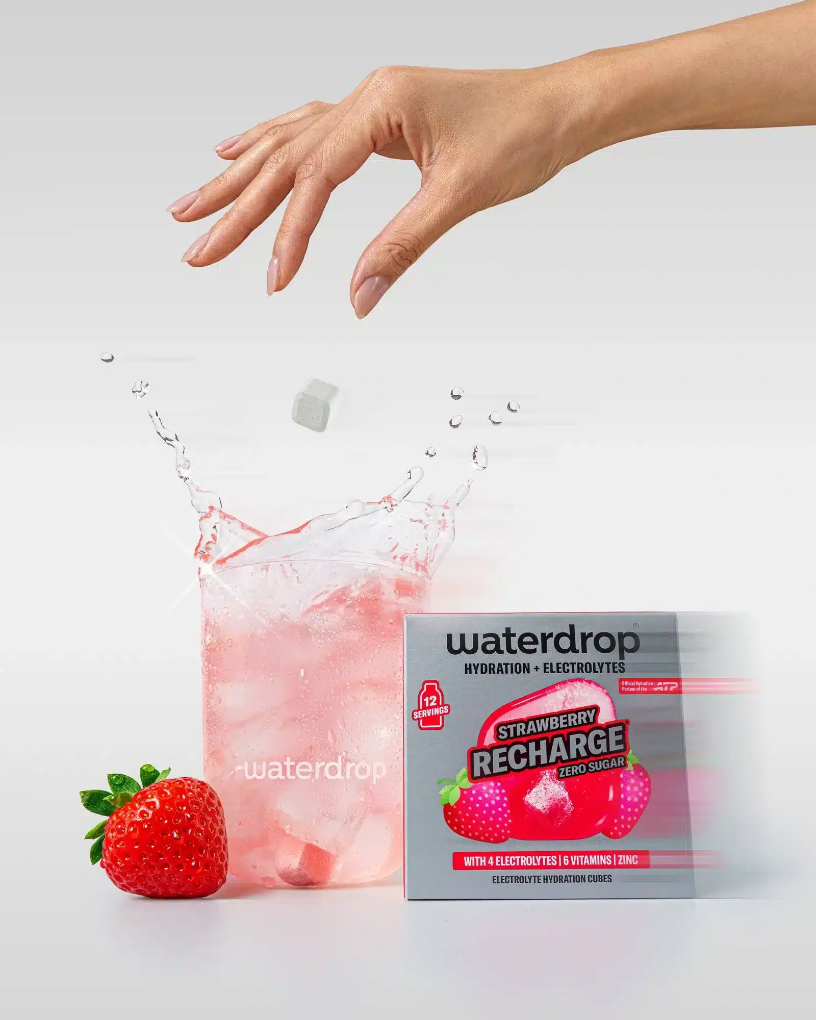 Waterdrop - Strawberry Recharge - Bilde 3